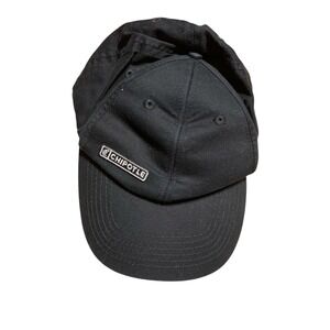 Chipotle Mexican Grill Black Organic Cotton Baseball Hat Loomstate Adjustable